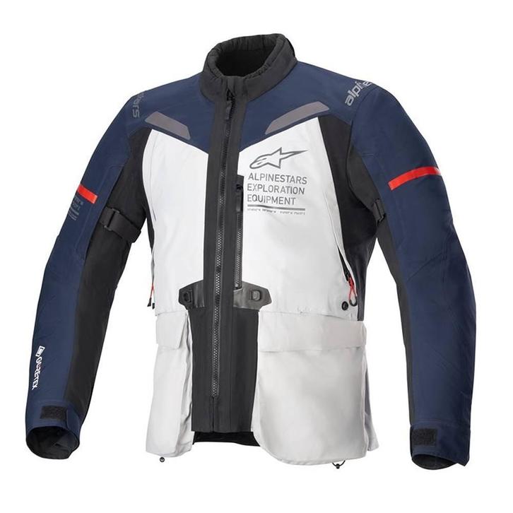 Alpinestars ST-7 2L Gore-Tex Jas IJsgrijs Donkerblauw Zwart, Motoren, Kleding | Motorkleding, Heren, Nieuw met kaartje, Jas | textiel