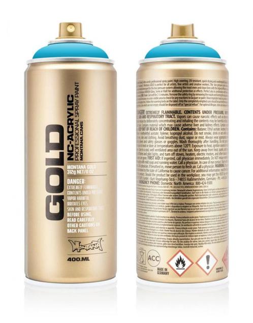 Montana Gold G5030 Bermuda 400 ml, Doe-het-zelf en Verbouw, Verf, Beits en Lak, Nieuw, Ophalen of Verzenden