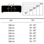 TV lowboard Reginafort  - WL5M636, Ophalen of Verzenden, Nieuw