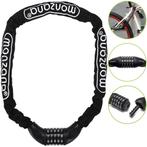 Fietsslot 120cm met cijfercode en sterke ketting, Verzenden, Nieuw