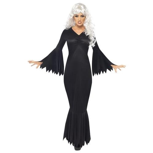 Zwarte horror Vampier jurk voor dames - Dracula Vampier kl.., Kleding | Dames, Carnavalskleding en Feestkleding, Ophalen of Verzenden