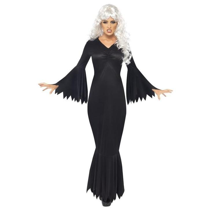 Zwarte horror Vampier jurk voor dames - Dracula Vampier kl.., Kleding | Dames, Carnavalskleding en Feestkleding, Ophalen of Verzenden