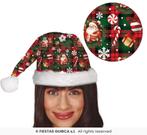 Kerstmuts Santa Claus Classic Prints, Kleding | Dames, Ophalen of Verzenden, Nieuw