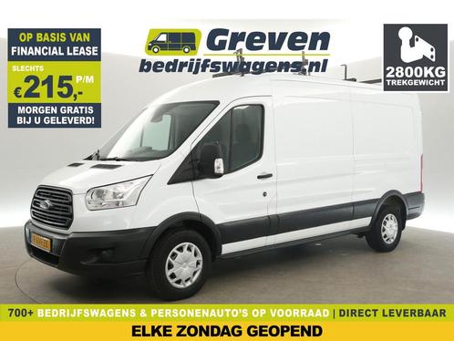 Ford Transit 350 2.0 TDCI L3H2 2800KG Trekgw PDC LED €215pm, Auto's, Bestelauto's, Handgeschakeld, Diesel, Wit, Ford, Verzenden