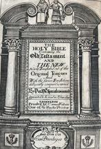1720s Edinburgh Bible, bound in an unusual contemporary