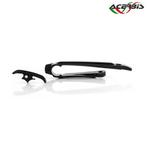 Acerbis Swingarm geleider + onderste ketting geleider zwart, Ophalen of Verzenden, Nieuw