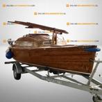 Zeilboot op trailer met Honda 8 pk buitenboordmotor, Watersport en Boten, Nieuw