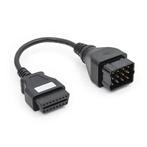 Renault 12-pins OBD1 – 16-pins OBD2 Verloopkabel | Vrachtwag, Verzenden, Nieuw