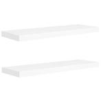 VidaXL wandschap , wit, 80 x 23,5 cm, Ophalen, Nieuw