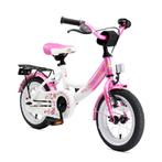 Bikestar Classic 12 inch Meisjes Pink &amp; White Demo, Verzenden, Gebruikt