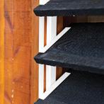 Flex Fence Draaibare Lamellen voor in de tuin Wit RVS 50 cm, Verzenden, Nieuw