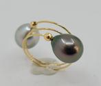Ring - 18 karaat Geel goud - 8mm Tahitiaanse Parel, Nieuw
