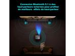 Beamer with 5G WiFi Bluetooth, Mini Outdoor/Home Video, Verzenden, Nieuw