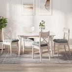 vidaXL Zitkussens 4 pcs Lichtgrijs 45 x 45 cm Microvezel, Huis en Inrichting, Woonaccessoires | Kussens, Verzenden, Nieuw