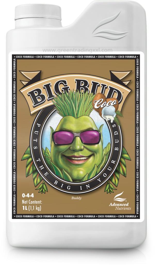 Advanced Nutrients Big Bud Coco 1 ltr, Tuin en Terras, Plantenvoeding, Nieuw, Ophalen of Verzenden