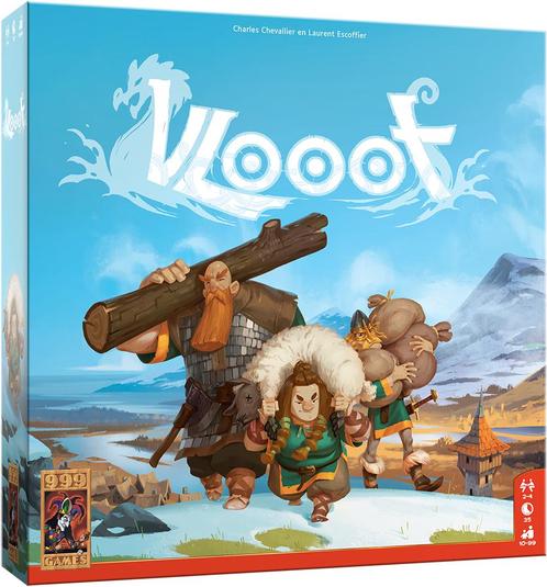 Vlooot - Bordspel | 999 Games - Gezelschapsspellen, Hobby en Vrije tijd, Gezelschapsspellen | Bordspellen, Nieuw, Verzenden