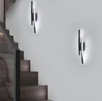 LED Wandlamp Zwart 42cm – 16W Aluminium en Acryl 6500K, Huis en Inrichting, Verzenden, Nieuw