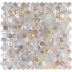 Zelfklevende Mozaïek Tegel - Afimera Mother of Pearl Hexagon, Ophalen of Verzenden, Nieuw