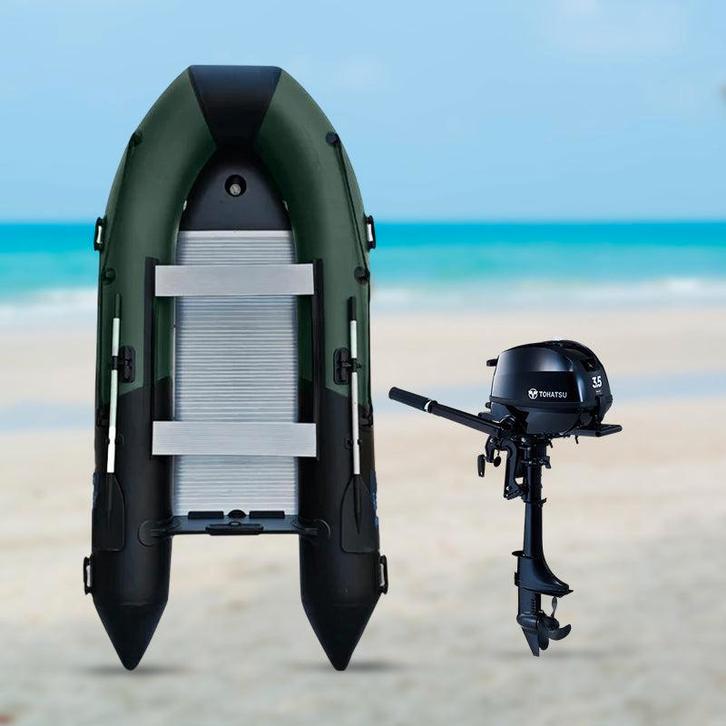 Rubberboot - 330 Boten  Combi Deal - Aluminium vloer -, Watersport en Boten, Rubberboten, Nieuw, Overige materialen, Ophalen of Verzenden