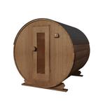 Gemodificeerd Ayous barrelsauna 240 cm | 10% KORTING, Sport en Fitness, Sauna, Ophalen of Verzenden, Nieuw, Fins of Traditioneel