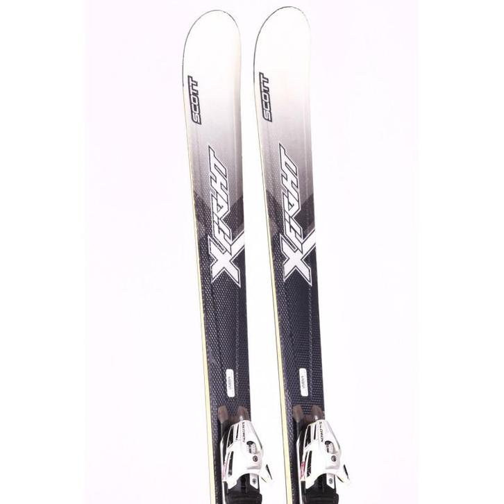 178 skis SCOTT X FIGHT, black/grey, wba + Salomon 10, Sport en Fitness, Skiën en Langlaufen, Gebruikt, Verzenden