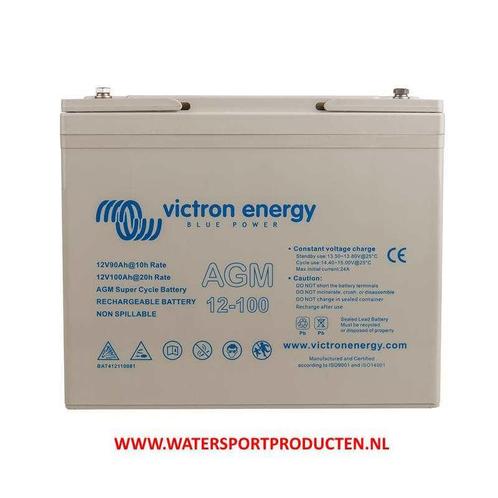 Victron AGM Super Cycle Battery 12V/100Ah ( BAT412110081), Watersport en Boten, Navigatiemiddelen en Scheepselektronica, Overige typen