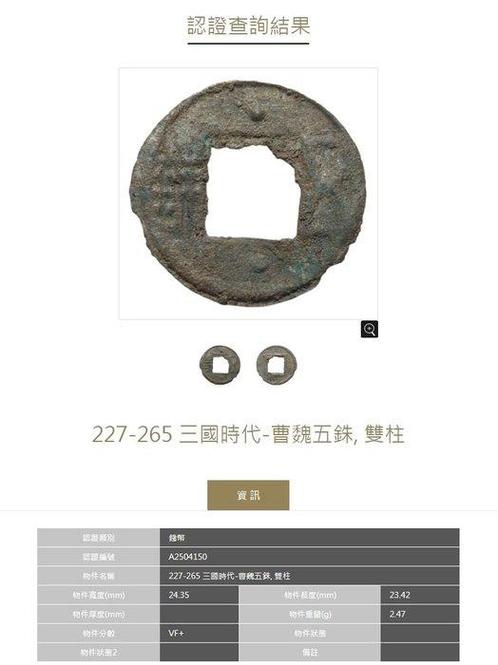 China, the Three Kingdoms period, Kingdom Wei AE Wuzhu nd, Postzegels en Munten, Munten | Europa | Niet-Euromunten