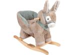 Small Foot - Houten Hobbel Ezel met Stoel, Kinderen en Baby's, Speelgoed | Hobbelfiguren, Verzenden, Nieuw