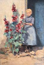Agnieta Cornelia Gijswijt (1873-1962) - Meisje in de, Antiek en Kunst