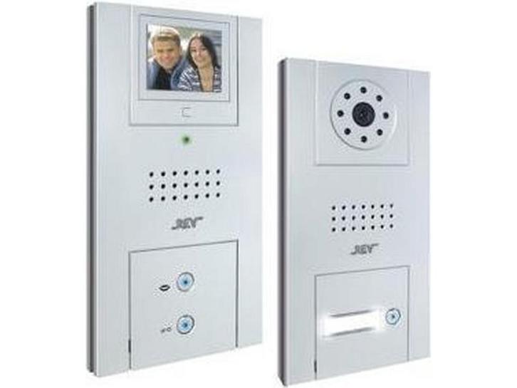 REV - Video intercom systeem - Kijkhoek 73° - Zilver, Audio, Tv en Foto, Videobewaking, Zo goed als nieuw, Verzenden