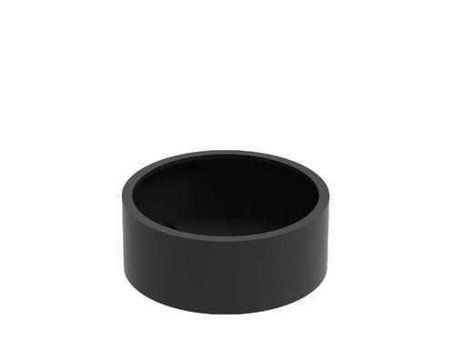 Aluminium plantenbak Ø100x40cm - Met bodem, Tuin en Terras, Bloembakken en Plantenbakken, 30 tot 60 cm, 100 cm of meer, Tuin, Rond