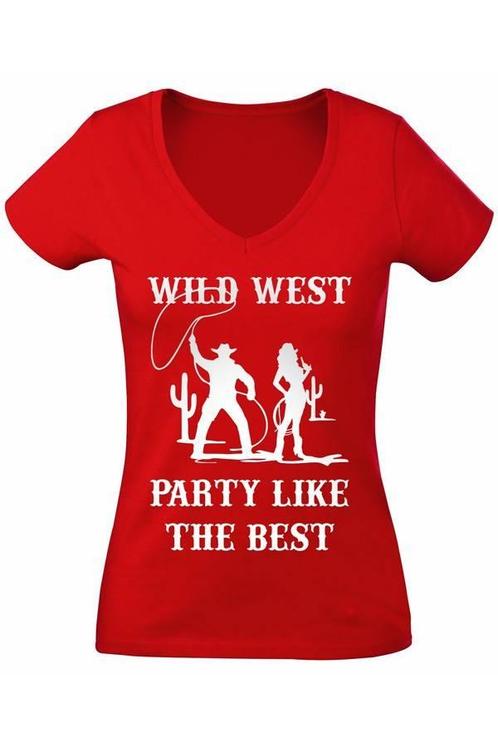 T-shirt Toppers Wild West dames, Kleding | Dames, Carnavalskleding en Feestkleding, Nieuw, Ophalen of Verzenden