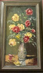 Enrique Koscaya (XX) - Bodegón con Rosas, Antiek en Kunst