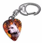 Plectrum ketting of sleutelhanger van een Pitbull hond, Ophalen of Verzenden, Nieuw