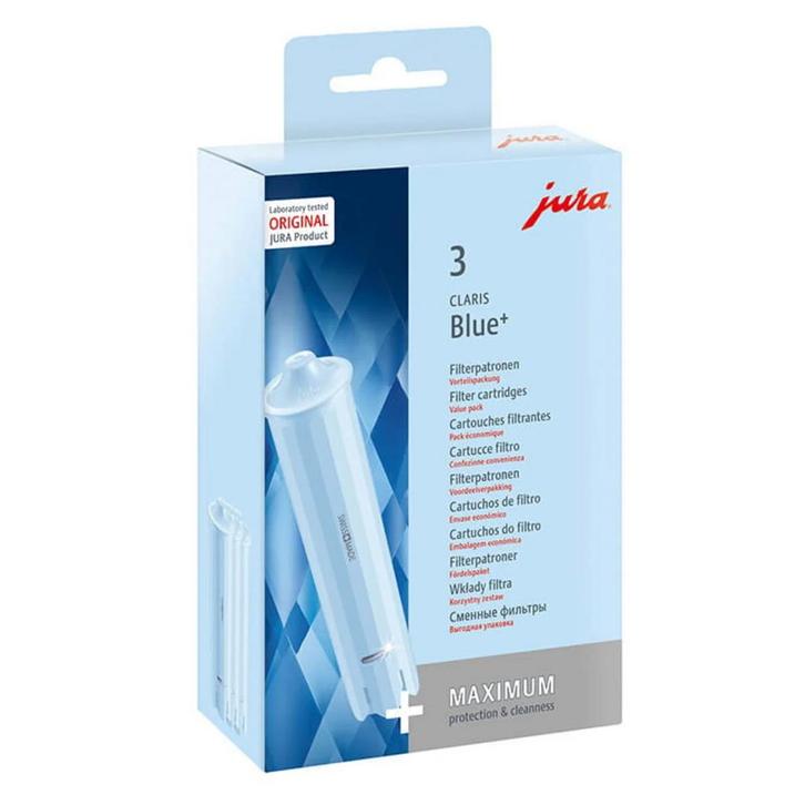 Jura Claris Blue+ Filterpatroon 24231 / 71312 / 3-pack, Witgoed en Apparatuur, Koffiemachine-accessoires, Verzenden