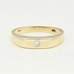 Ring - 14 karaat Geel goud Diamant (Natuurlijk), Sieraden, Tassen en Uiterlijk, Ringen, Nieuw