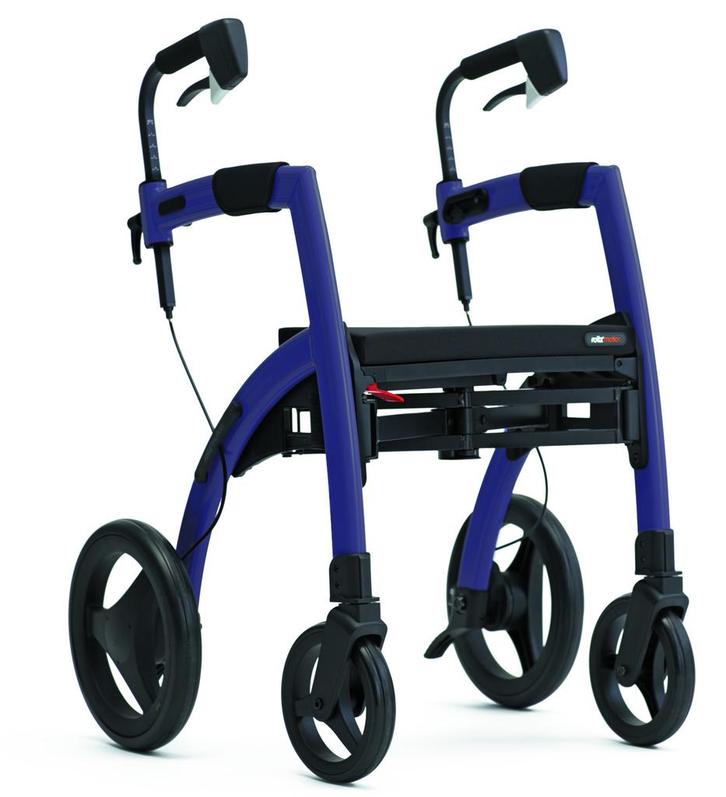 Rollz Motion dark purple rollator rolstoel, Diversen, Verpleegmiddelen, Nieuw, Ophalen of Verzenden