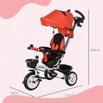 TRUUSK 6-in-1 Kinderdriewieler - Duwstang - Veiligheidsgorde, Verzenden, Nieuw