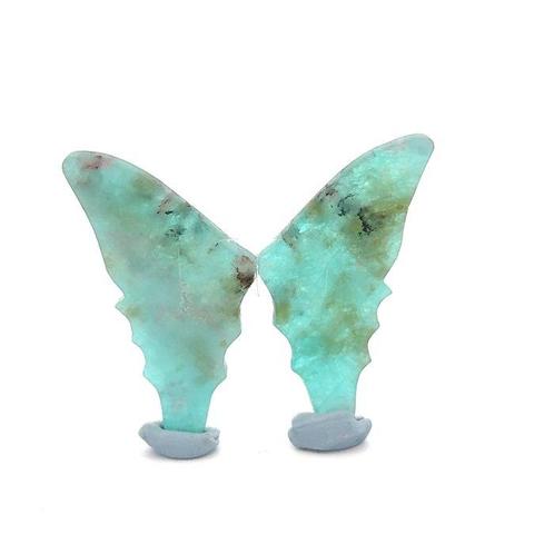 Blauw, Groen, Tweekleurig Paraiba toermalijn - 38.43 ct -, Sieraden, Tassen en Uiterlijk, Edelstenen