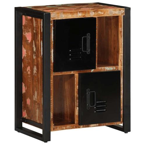 vidaXL Dressoir 55x35x70 cm massief gerecycled hout, Huis en Inrichting, Kasten | Dressoirs, 25 tot 50 cm, Nieuw, 50 tot 100 cm