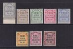 Duitse Rijk 1903/1924 - Dienstuiygiften. - Michel: 1/8,, Gestempeld