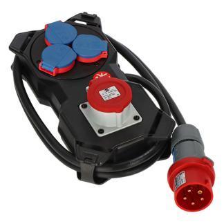 CEE stekkerdoos | Brennenstuhl | 2 meter, Doe-het-zelf en Verbouw, Elektra en Kabels, Nieuw, Verzenden