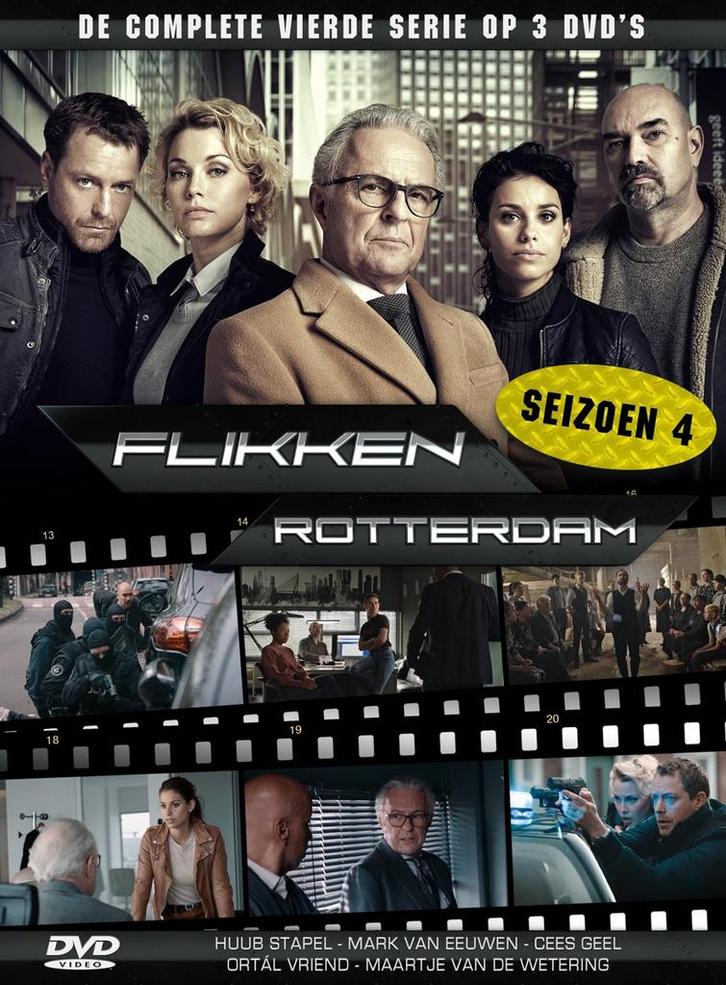 Flikken Rotterdam - Seizoen 4 - 3DVD, Cd's en Dvd's, Dvd's | Overige Dvd's, Ophalen of Verzenden