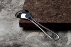 6 design espresso lepeltjes 10 cm zwart - mat - glossy spoon, Nieuw, Ophalen of Verzenden, Rvs of Chroom, Vaatwasserbestendig