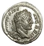 Romeinse Rijk. Caracalla (198-217 n.Chr.). Denarius Rome 213, Postzegels en Munten