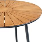 2dekans | Eettafel Naturel Teakhout - 2-4 Personen - 2-4, Huis en Inrichting, Tafels | Eettafels, Ophalen of Verzenden, Zo goed als nieuw