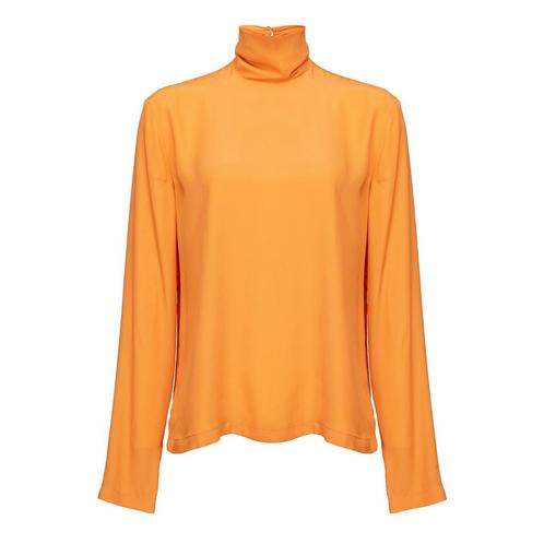 Pinko • oranje blouse Balda • L (IT46), Kleding | Dames, Tops, Oranje, Nieuw, Maat 42/44 (L), Verzenden