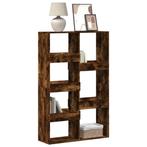 vidaXL Boekenkast 100x33x155,5 cm bewerkt hout gerookt, Huis en Inrichting, Verzenden, Nieuw, Overige houtsoorten