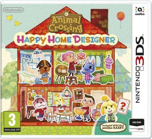 Animal Crossing Happy Home Designer-Standaard (3DS) Gebruikt, Spelcomputers en Games, Games | Nintendo 2DS en 3DS, Zo goed als nieuw