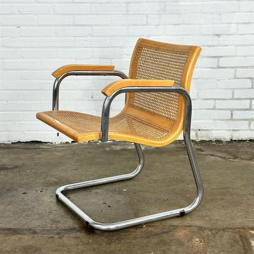 Vintage webbing / rotan stoel, Huis en Inrichting, Stoelen